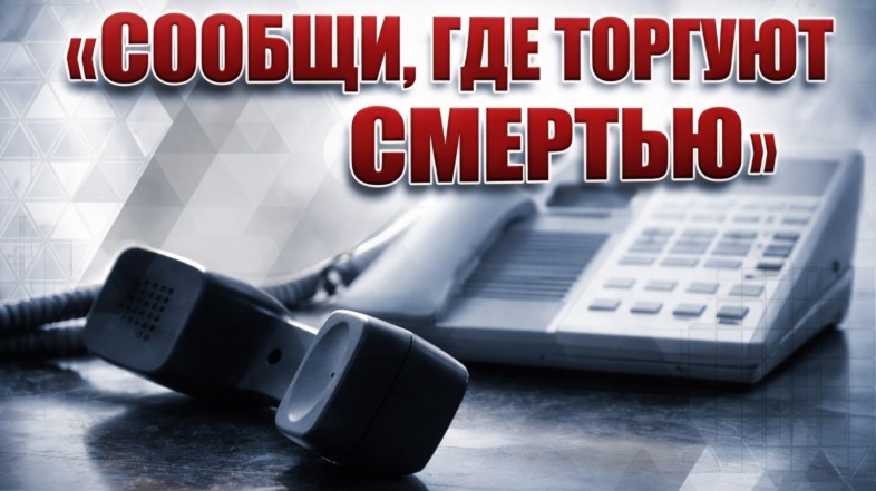 Сообщи, где торгуют смертью!